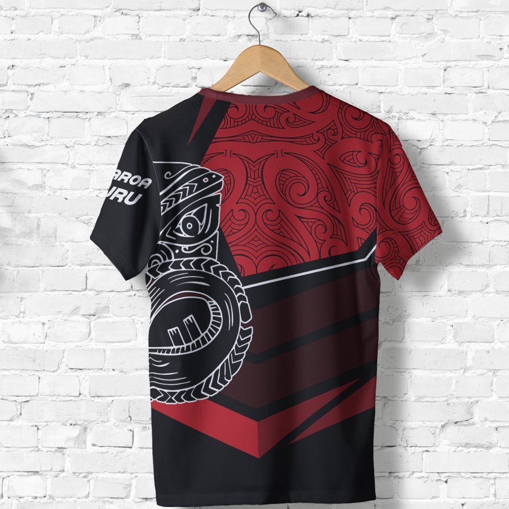 New Zealand Shirt, Koruru Tiki Maori Tattoo T shirt - Vibe Hoodie Shop