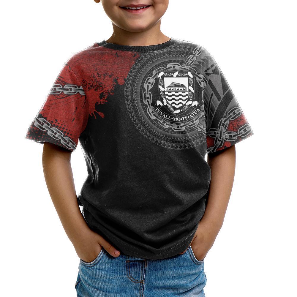 Tuvalu Polynesian T shirt - Polynesian Chain Style - Vibe Hoodie Shop