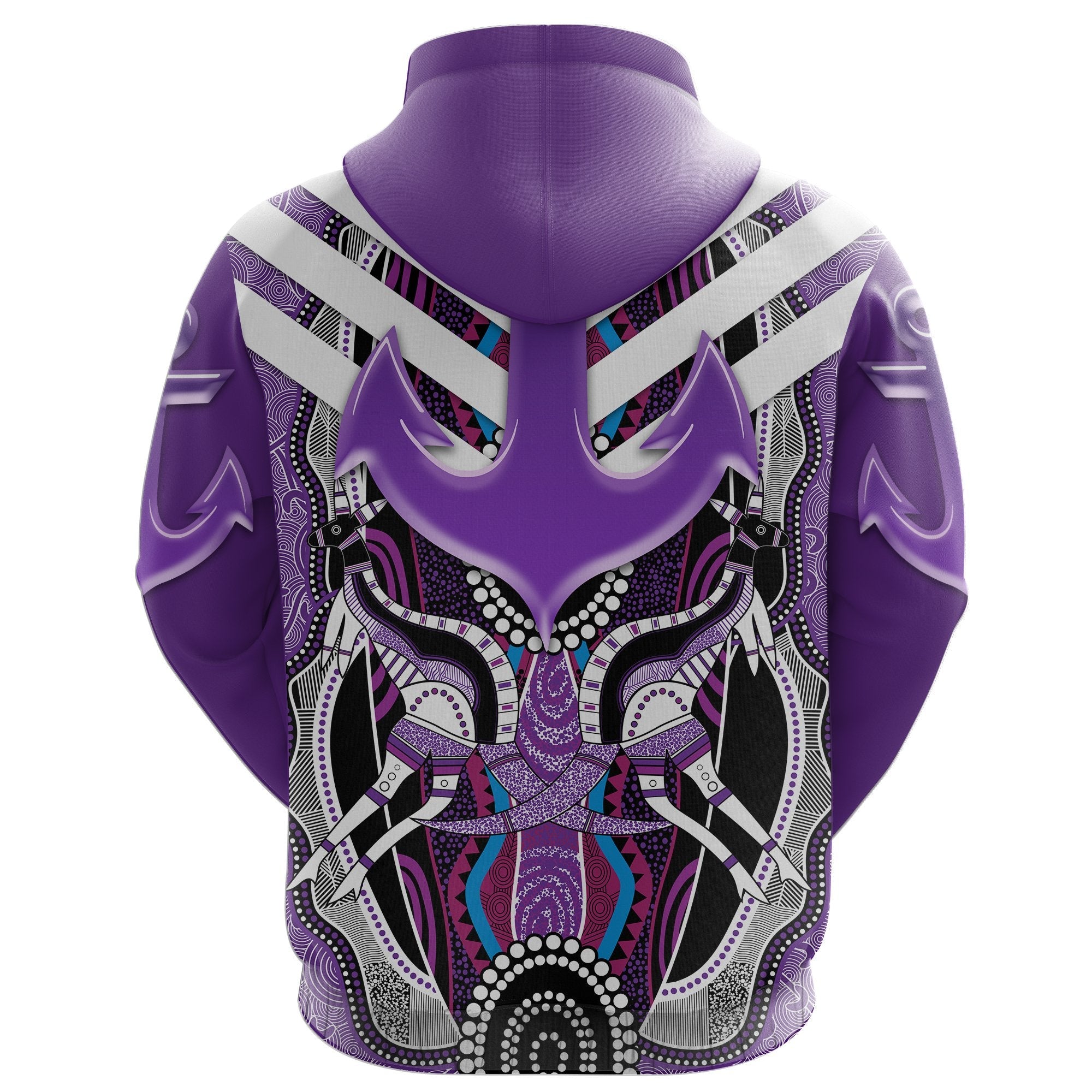 Fremantle Zip Hoodie Freo Indigenous - Vibe Hoodie Shop