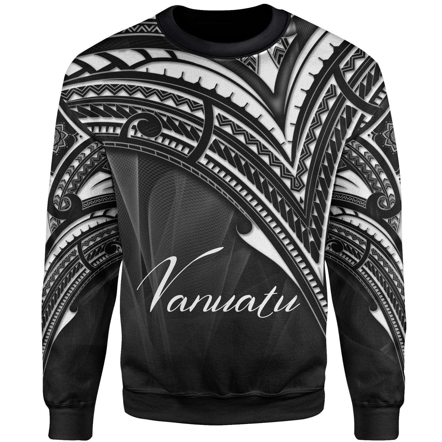 Vanuatu Sweatshirt - Cross Style White Color - Vibe Hoodie Shop