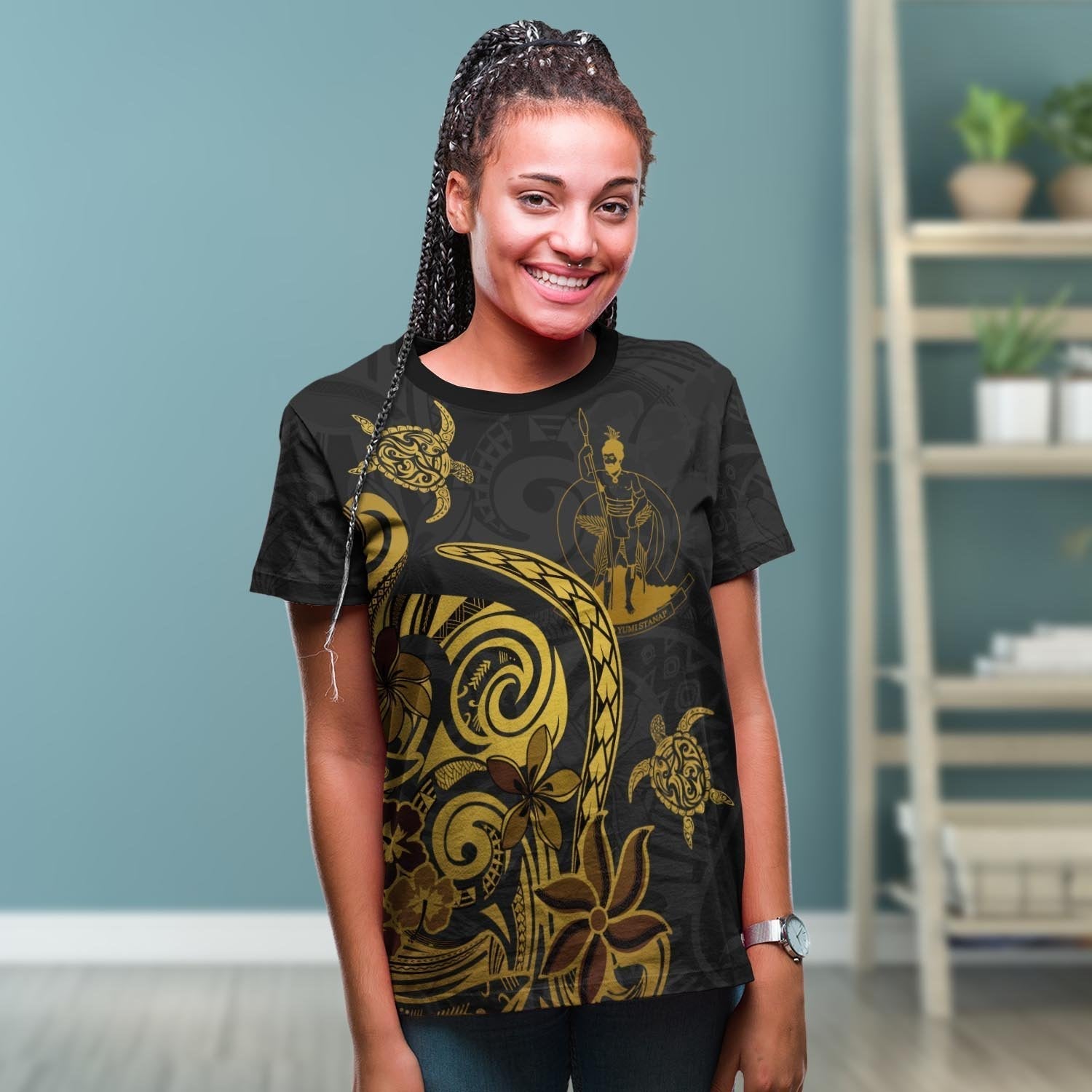 Vanuatu T shirt - Folk Style - Vibe Hoodie Shop