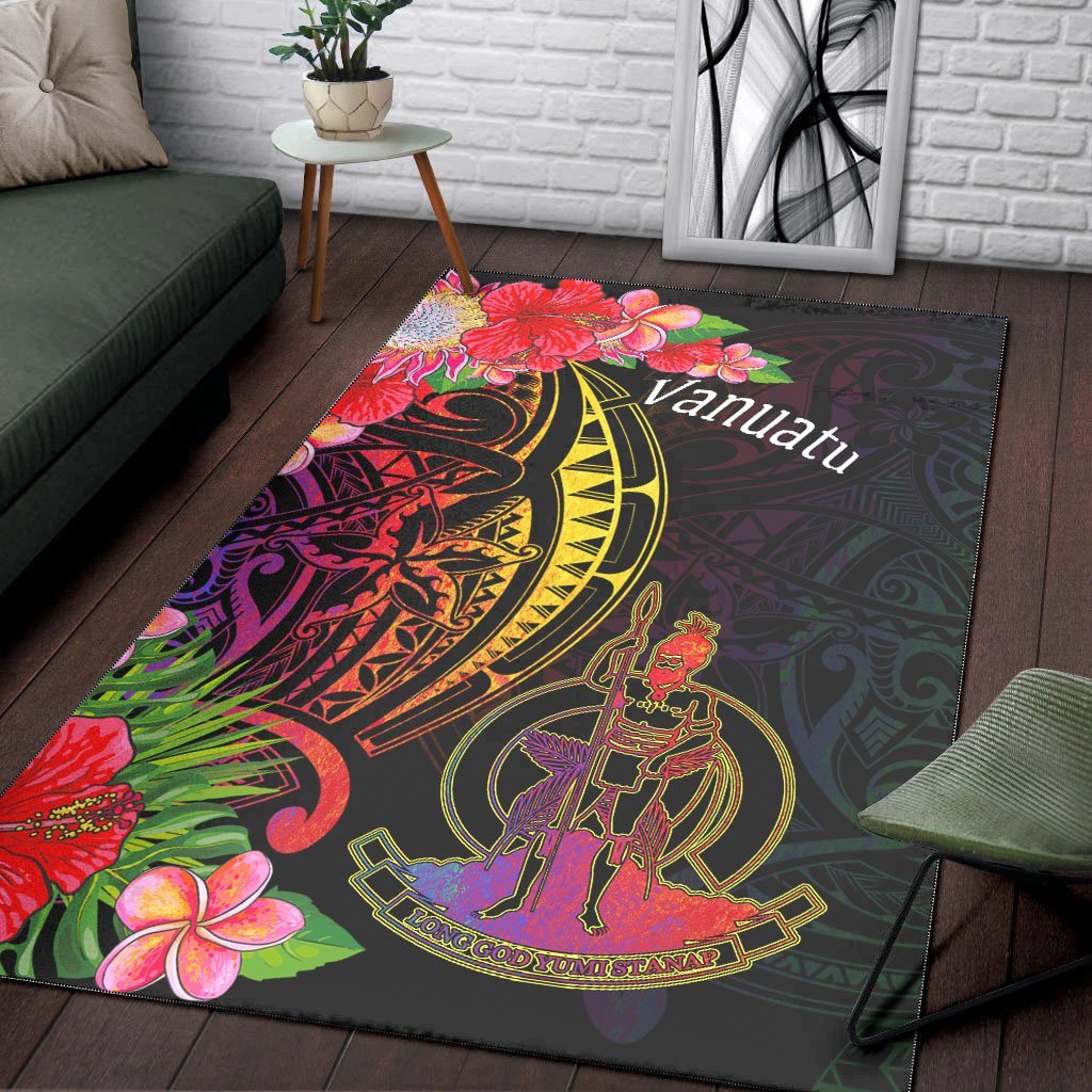 Vanuatu Area Rug - Tropical Hippie Style - Vibe Hoodie Shop