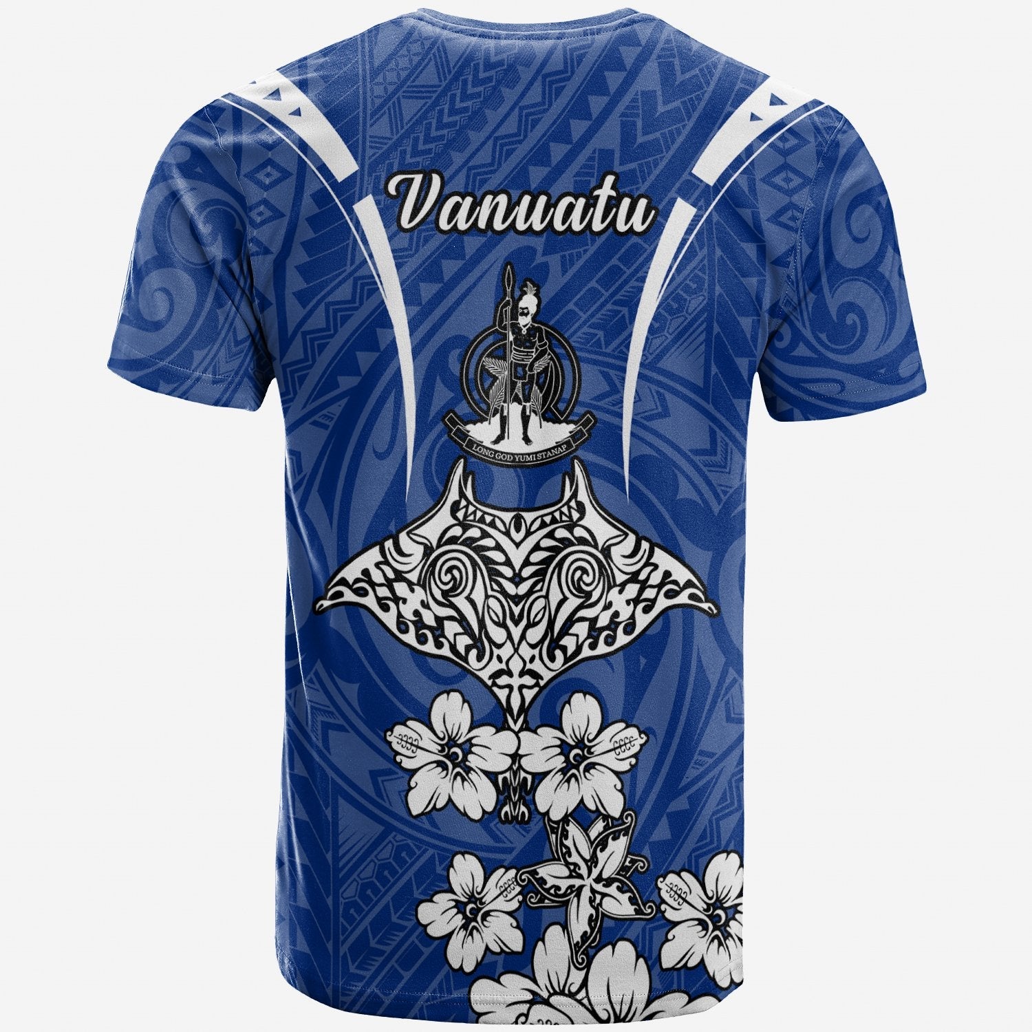 Vanuatu T shirt - Ray Hibiscus - Vibe Hoodie Shop