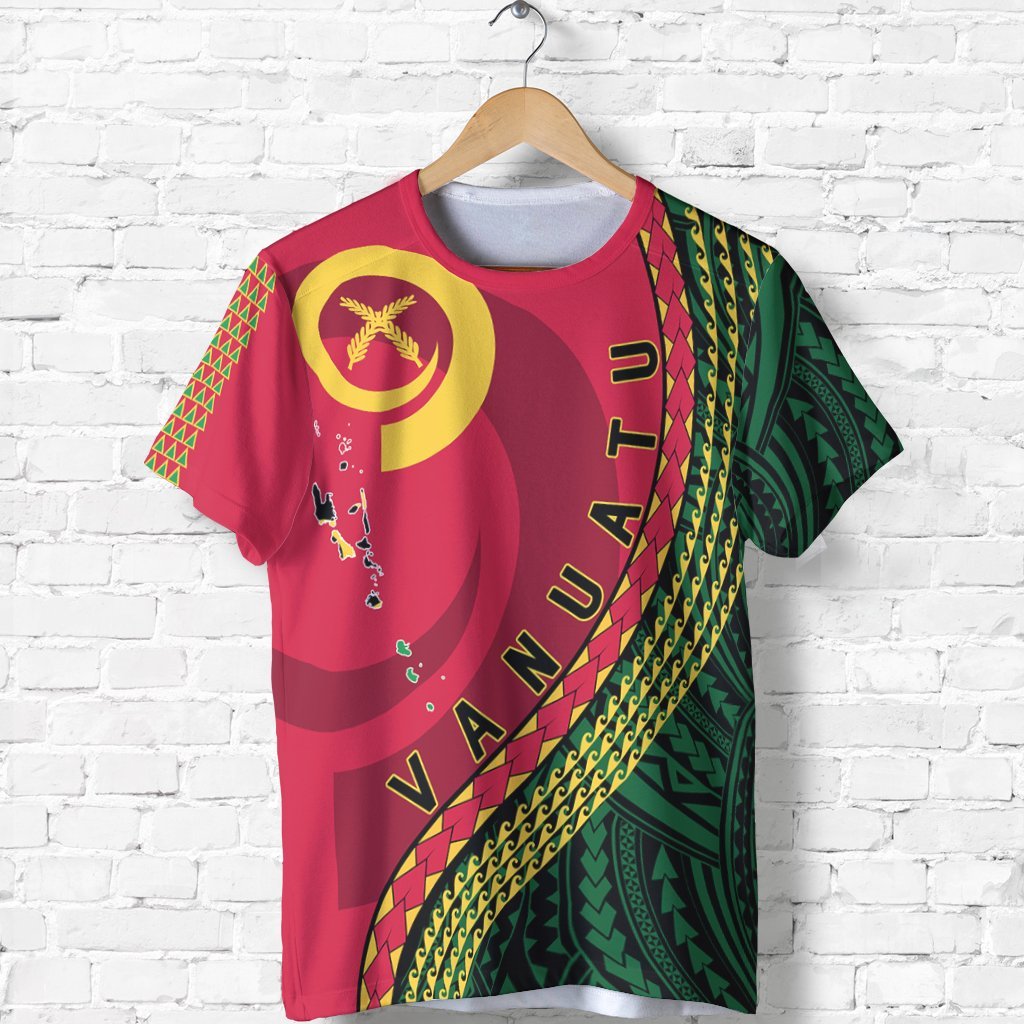 Vanuatu Map T shirt Generation Iv - Vibe Hoodie Shop