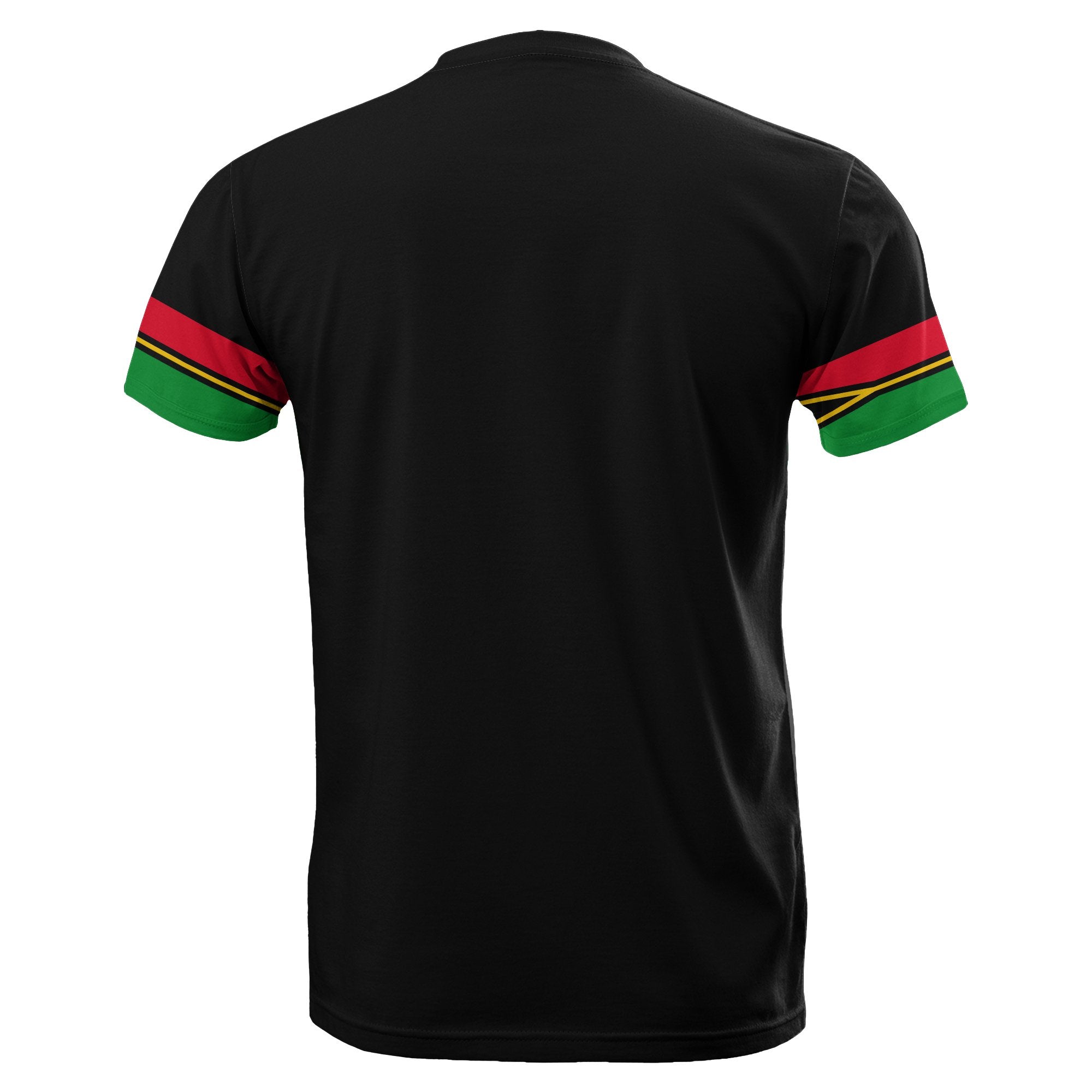 Vanuatu Flag T shirt Mix - Map Version - Vibe Hoodie Shop