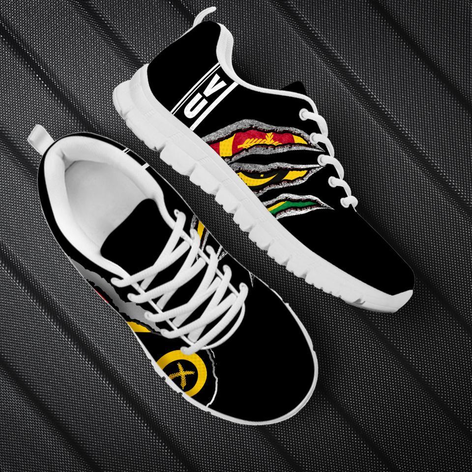 Vanuatu Sneakers Adamantium With Flag - Vibe Hoodie Shop