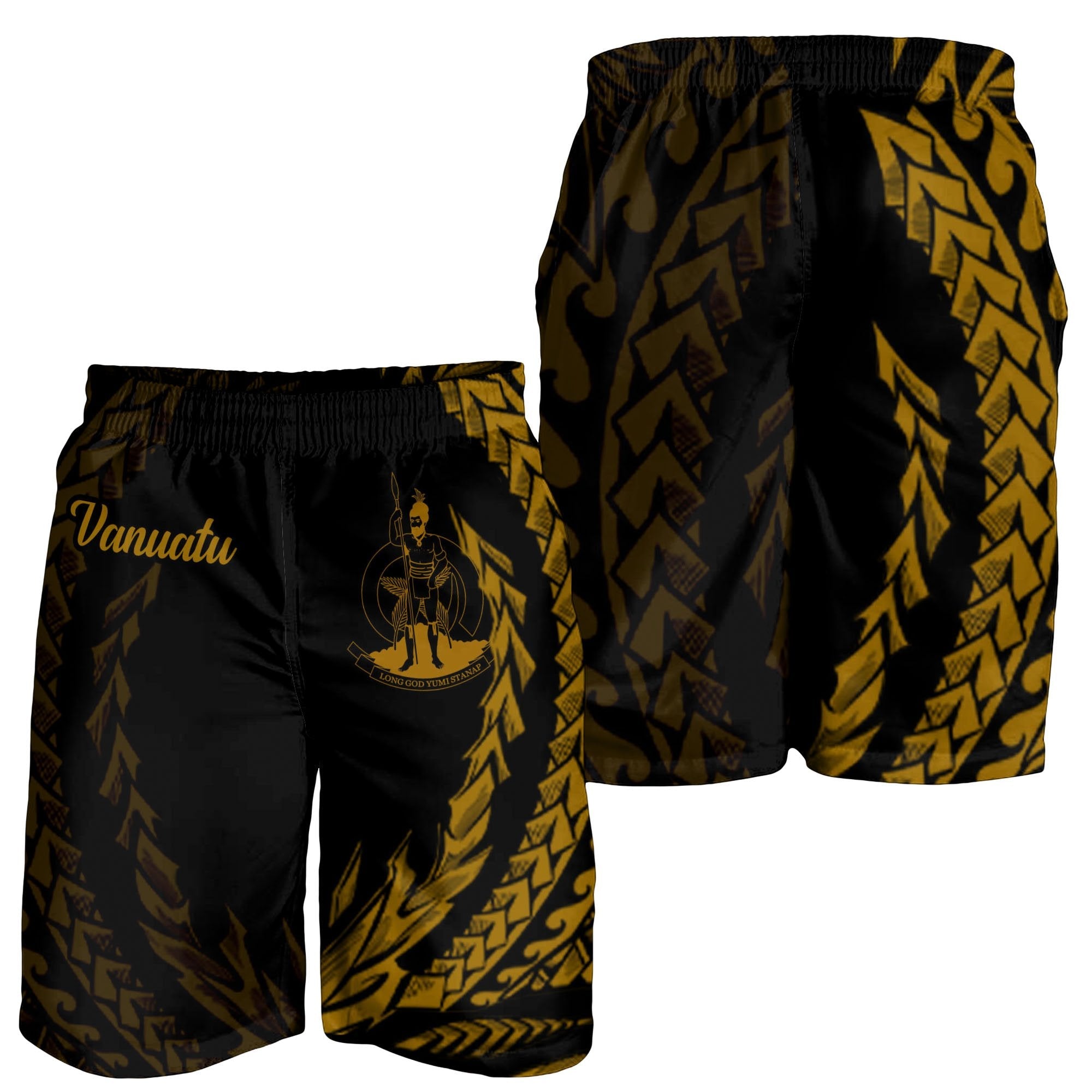 Vanuatu Men's Shorts - Wings Style - Vibe Hoodie Shop