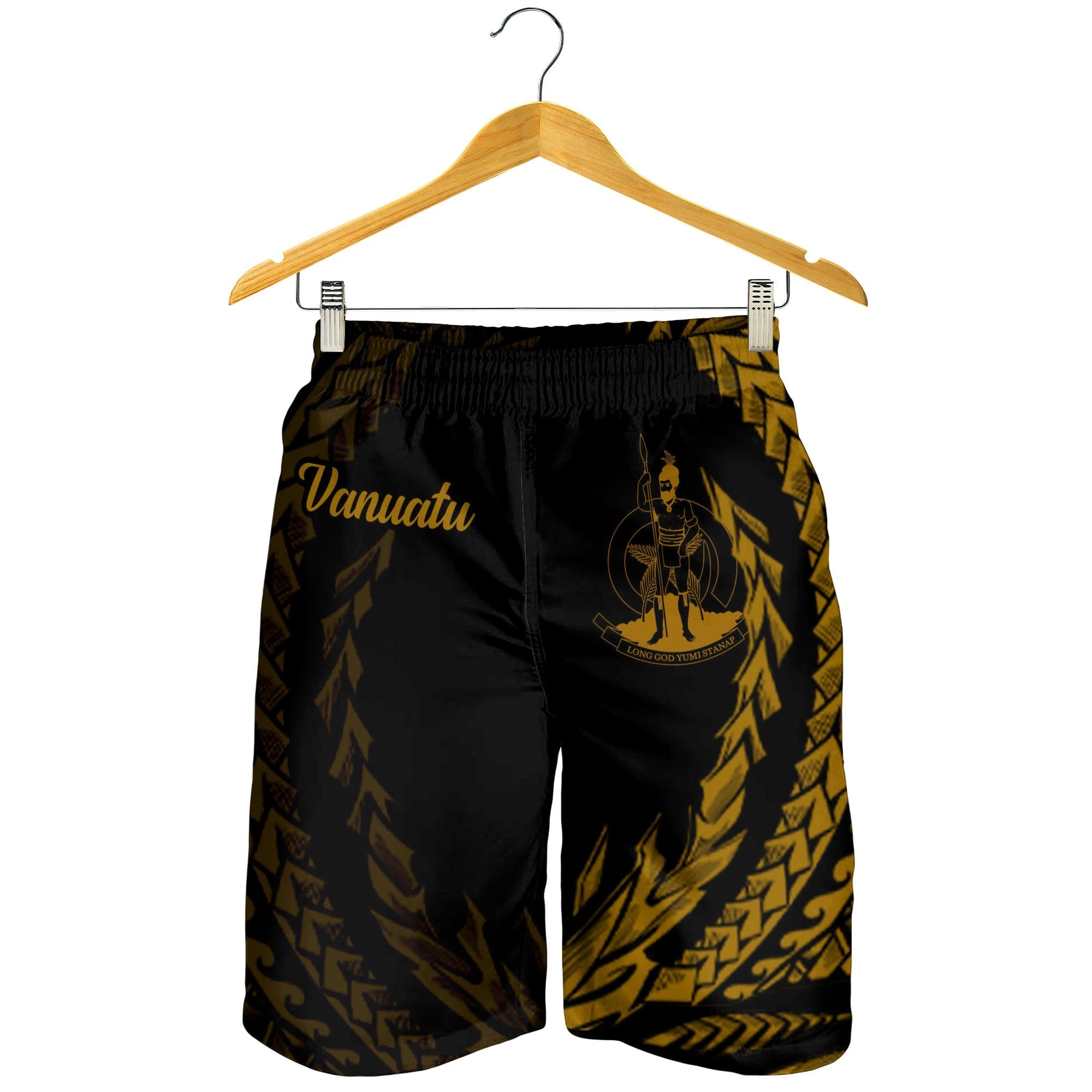 Vanuatu Men's Shorts - Wings Style - Vibe Hoodie Shop