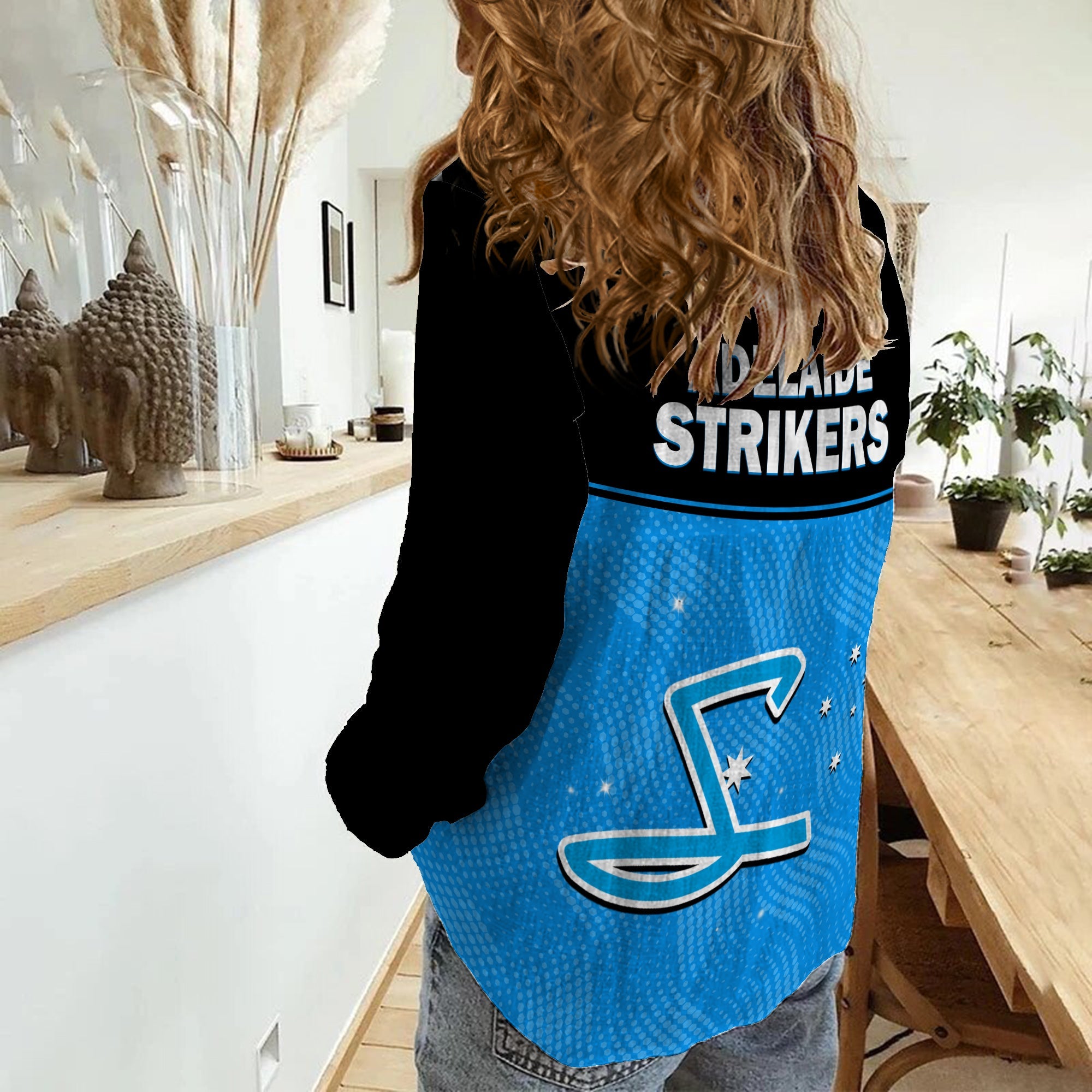 Adelaide Strikers Cricket Women Casual Shirt Est 2011 Sporty - Vibe Hoodie Shop