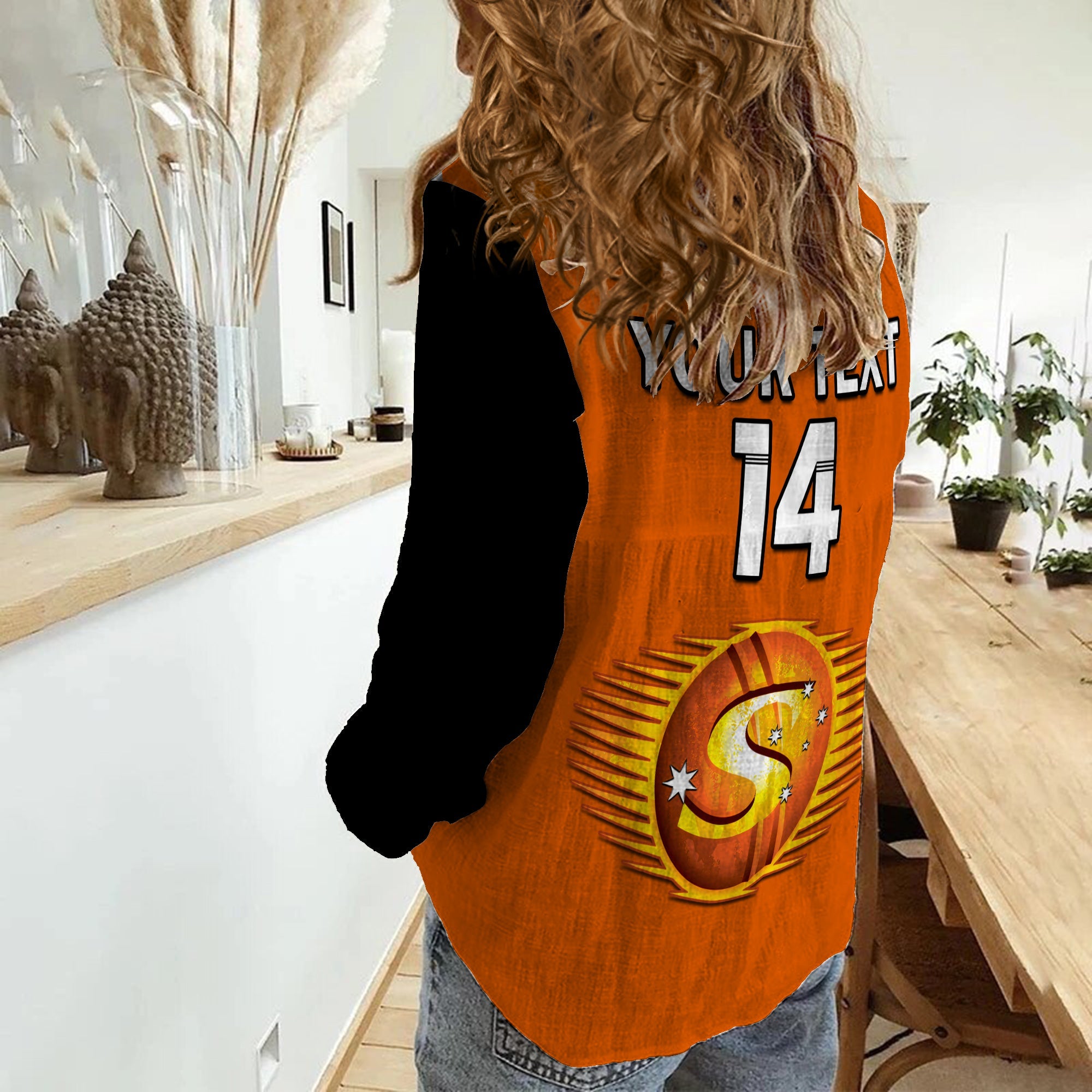 (Custom Text And Number) Perth Scorchers Cricket 2023 Women Casual Shirt Est 2011 Sporty Version - Vibe Hoodie Shop