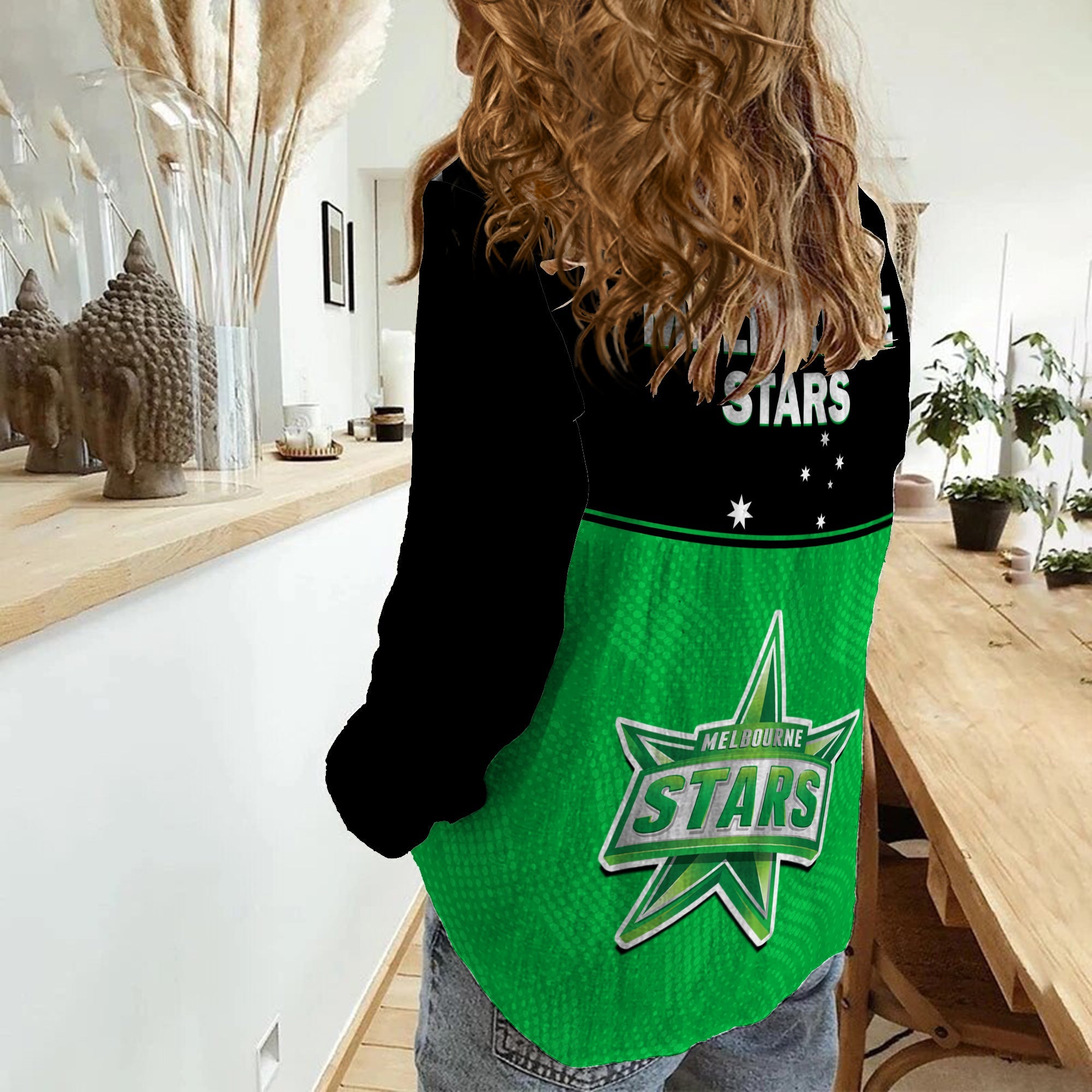 Melbourne Stars Cricket Women Casual Shirt Est 2011 Sporty - Vibe Hoodie Shop
