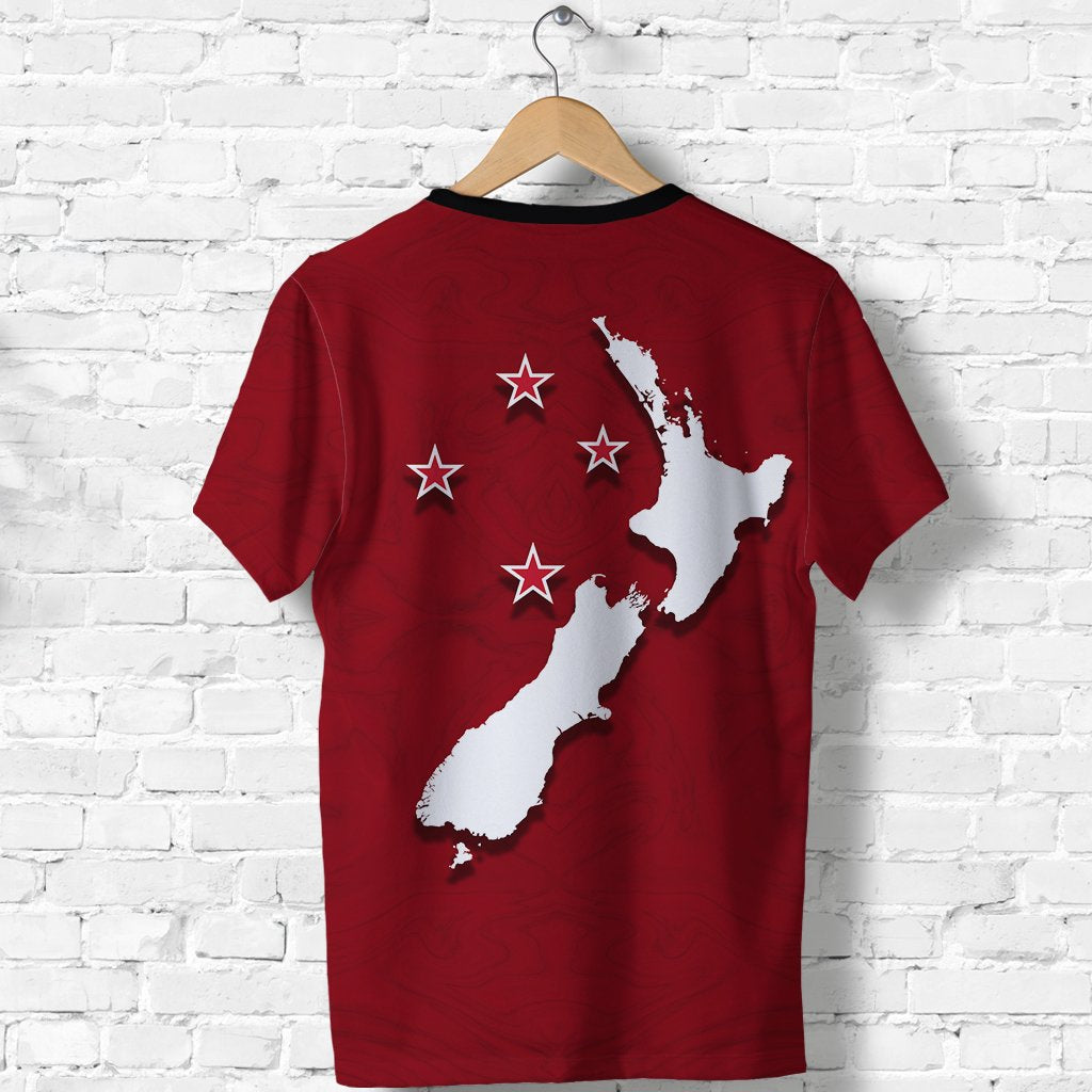 New Zealand Shirt, Waitangi Waka Flag T shirt - Vibe Hoodie Shop