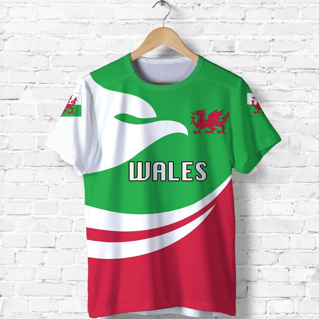 Wales T shirt Proud Version - Vibe Hoodie Shop