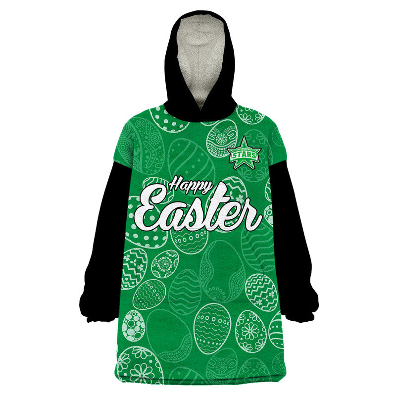 Melbourne Stars Cricket Happy Easter Day Wearable Blanket Hoodie Simple Style - Vibe Hoodie Shop