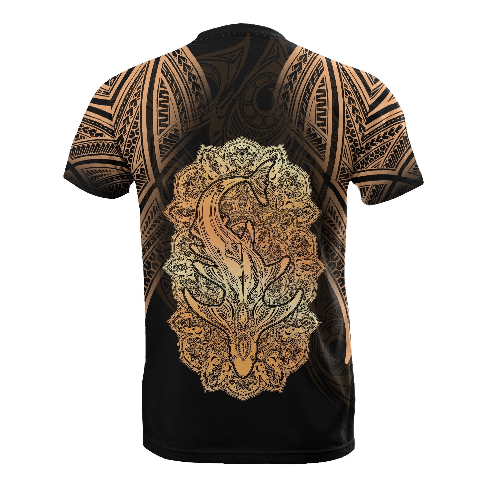 Vibe Hoodie Wild Shark Polynesian T shirt - Vibe Hoodie Shop