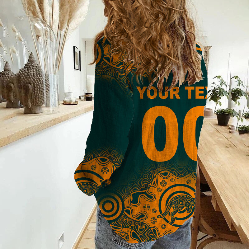 (Custom Personalised And Number) Australia Rugby Wallabies Casual Shirt Replica Jersey No.3 - Vibe Hoodie Shop