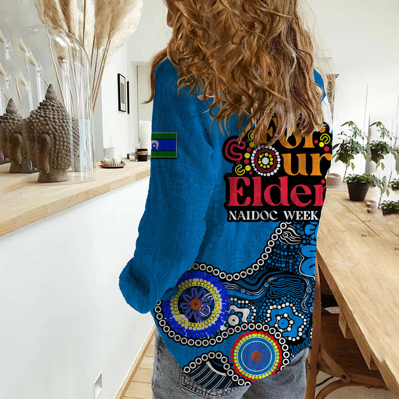Adelaide Strikers Cricket Casual Shirt NAIDOC 2023 Patterns - Vibe Hoodie Shop