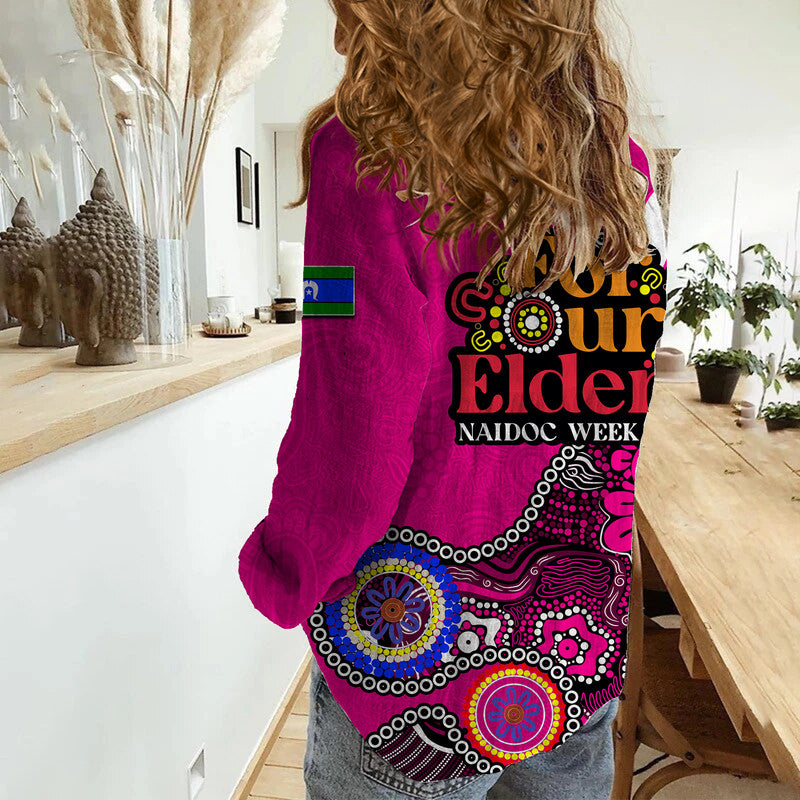 Sydney Sixers Cricket Casual Shirt NAIDOC 2023 Patterns - Vibe Hoodie Shop