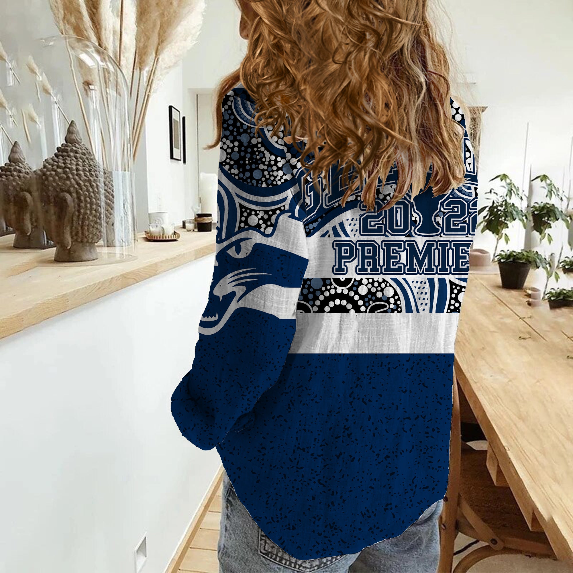 Australian Football League 2022 Premiership Geelong Cats Casual Shirt - Vibe Hoodie Shop