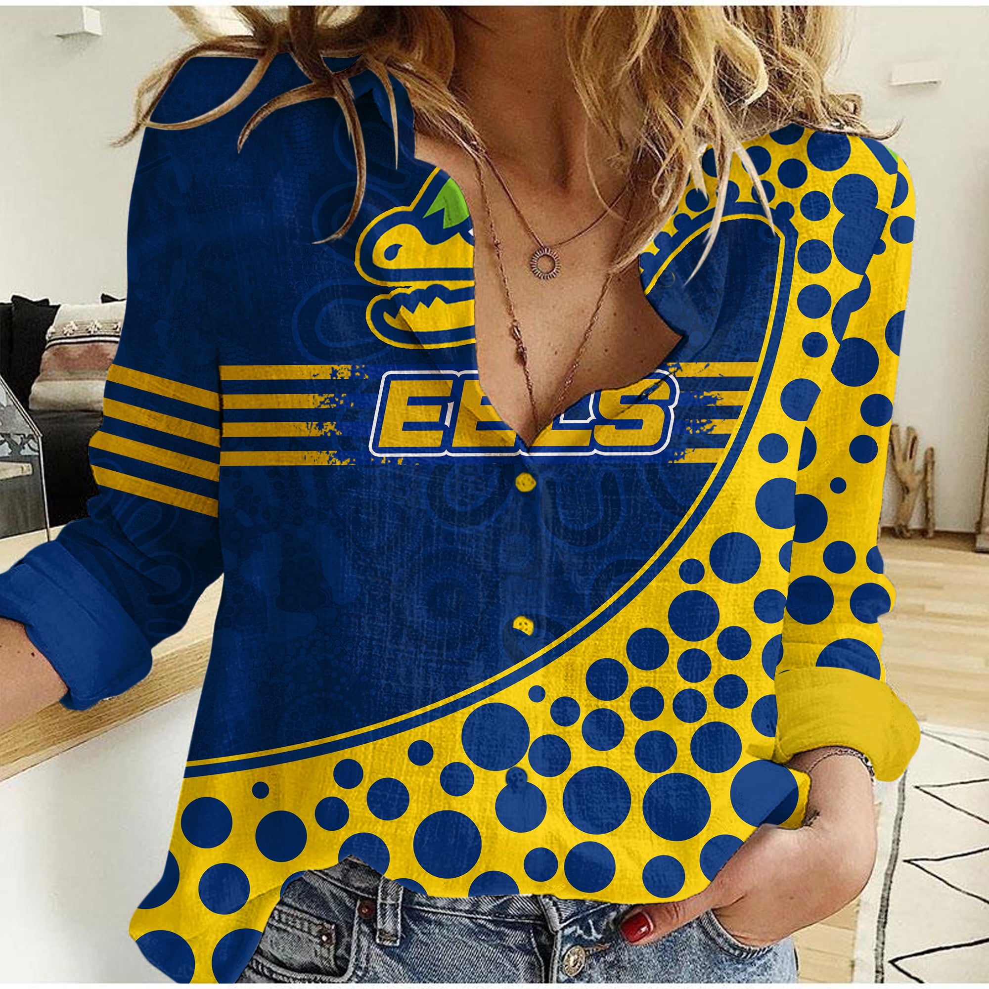 Eels Rugby Casual Shirt Simple Vibe - Vibe Hoodie Shop