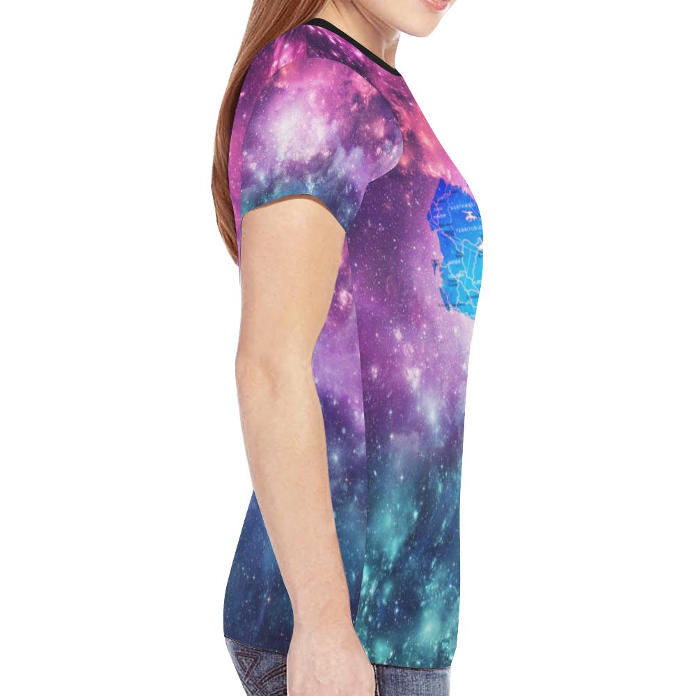 Canada Galaxy Map T shirt - Vibe Hoodie Shop