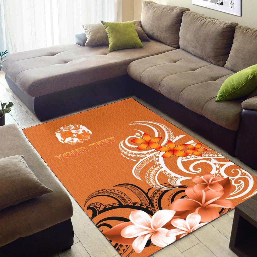 Custom Tonga Personalised Area Rug - Tongan Spirit - Vibe Hoodie Shop