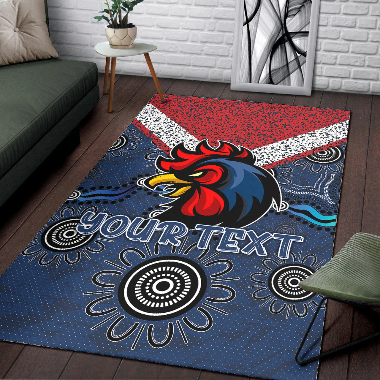 Roosters Rugby Rug - Super Roosters Rug RLT13 - Vibe Hoodie Shop