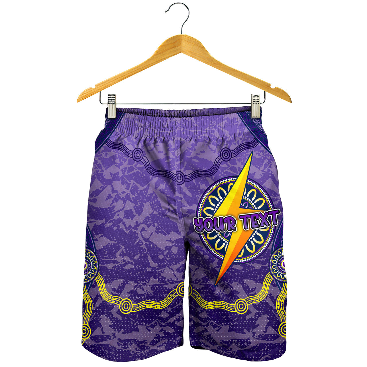 Storm Rugby Men Shorts - Custom Aboriginal Storm Men Shorts RLT13 - Vibe Hoodie Shop