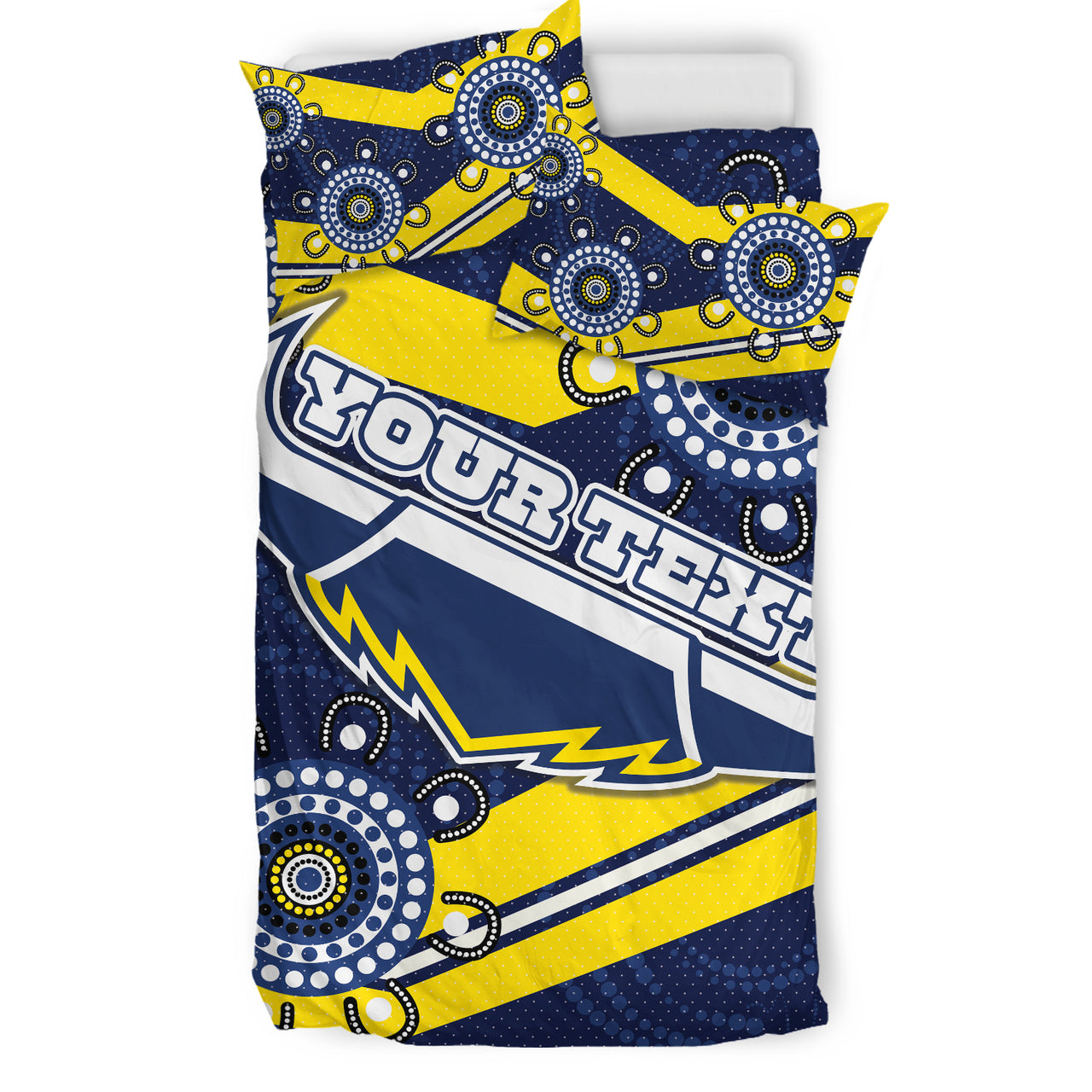 Cowboys Rugby Bedding Set - Custom Aussie Cowboys Bedding Set RLT13 - Vibe Hoodie Shop