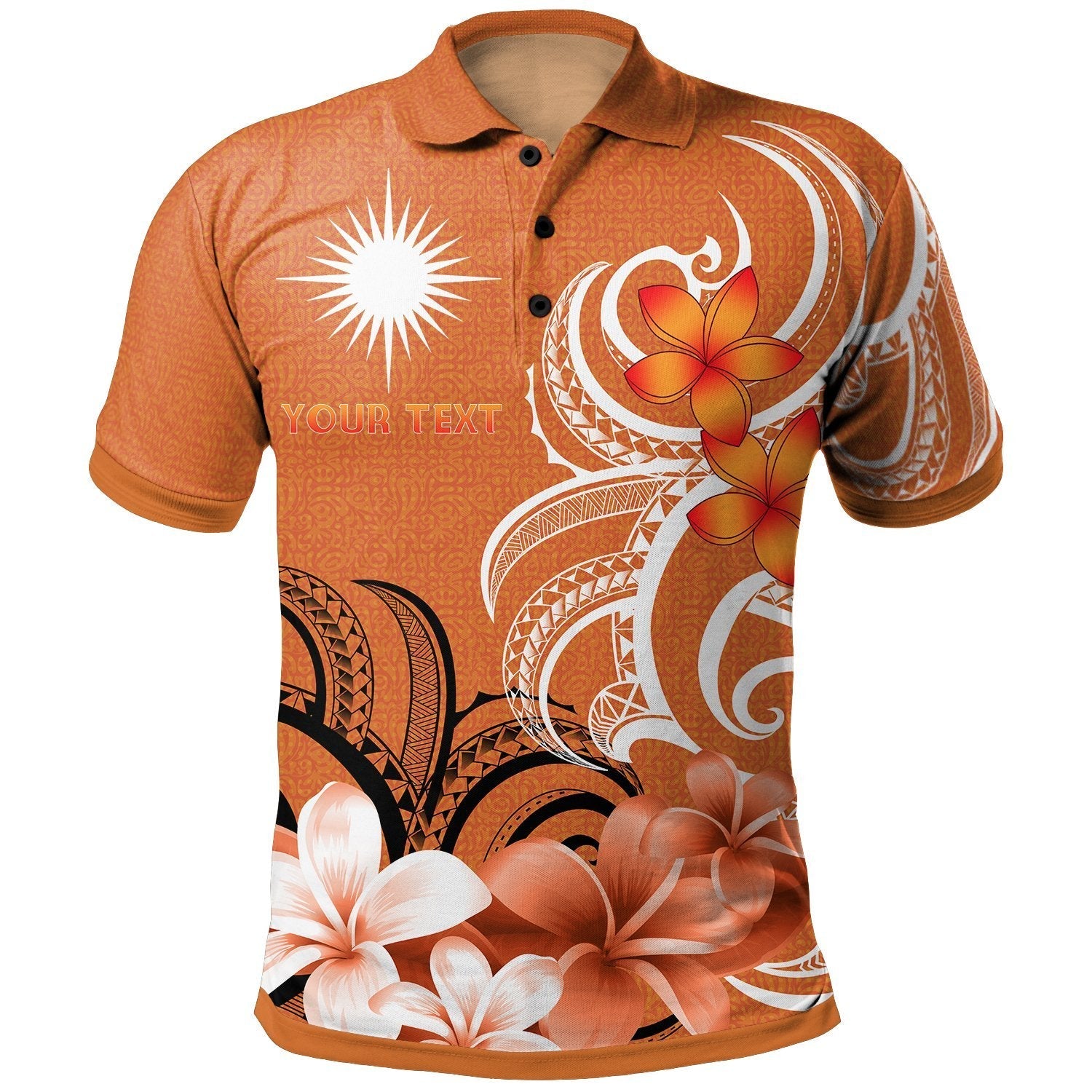 Custom Marshall Islands Personalised Polo Shirts - Marshallese Spirit - Vibe Hoodie Shop