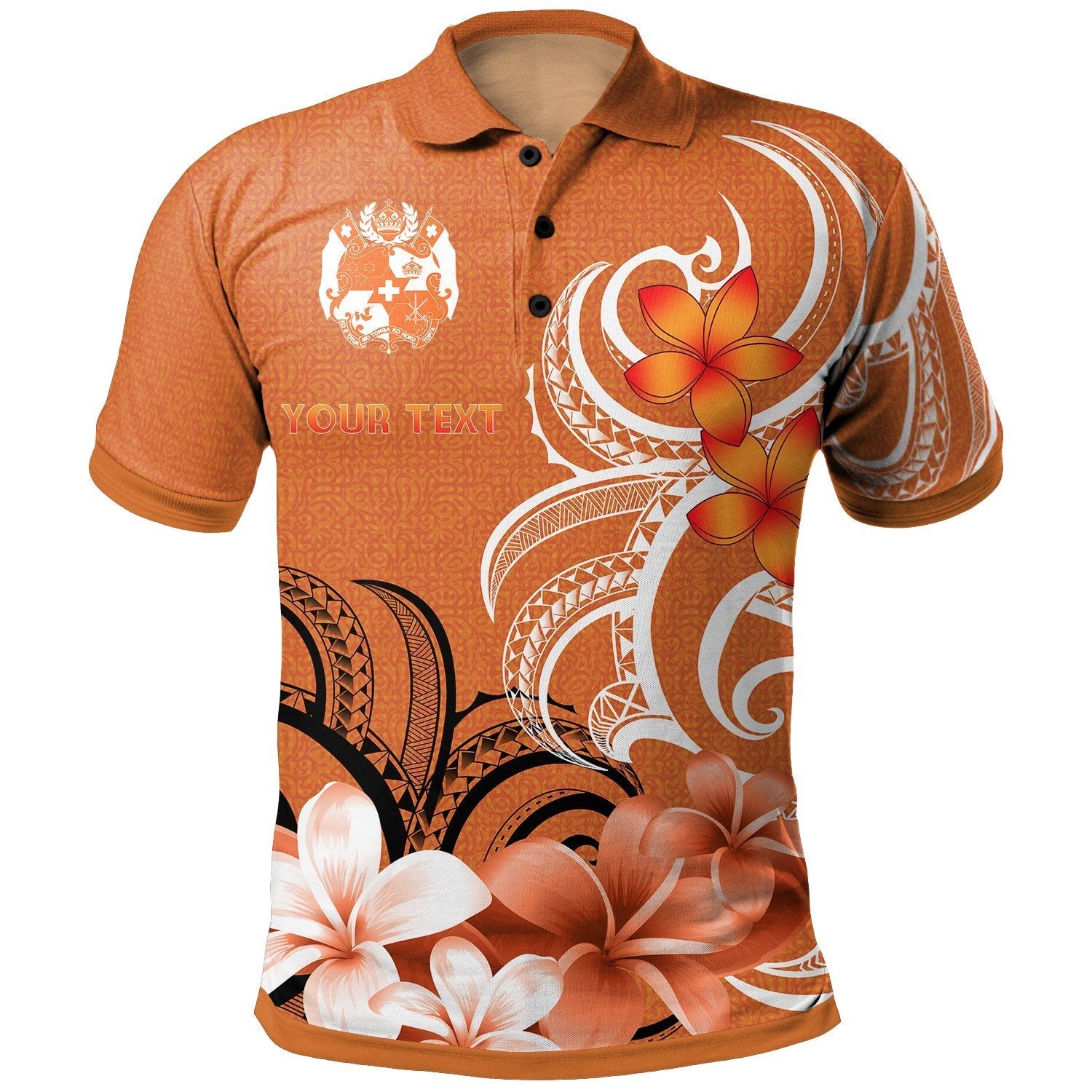 Custom Tonga Personalised Polo Shirts - Tongan Spirit - Vibe Hoodie Shop
