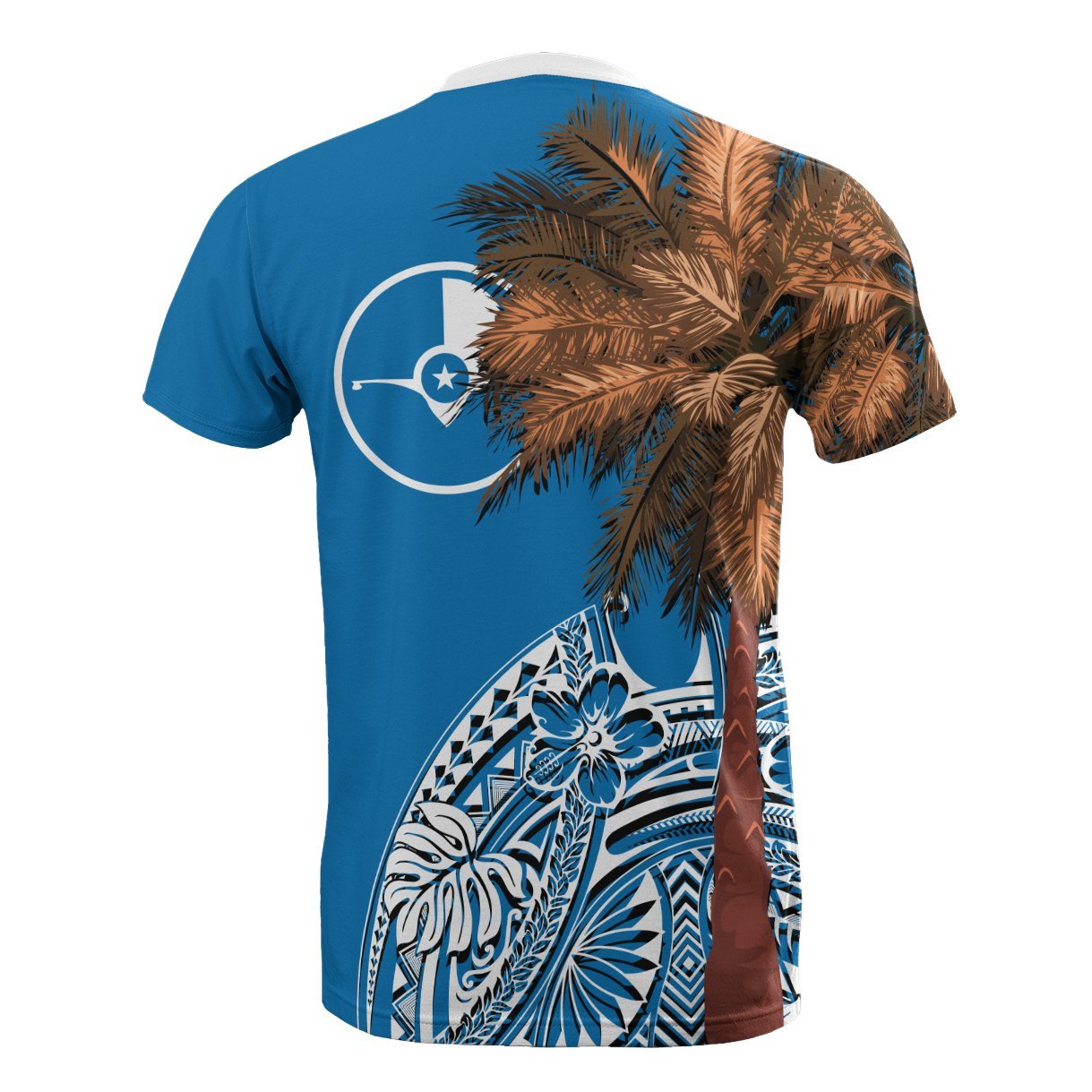 Vibe Hoodie Yap T shirt - Micronesian Palm Tree Flag - Vibe Hoodie Shop