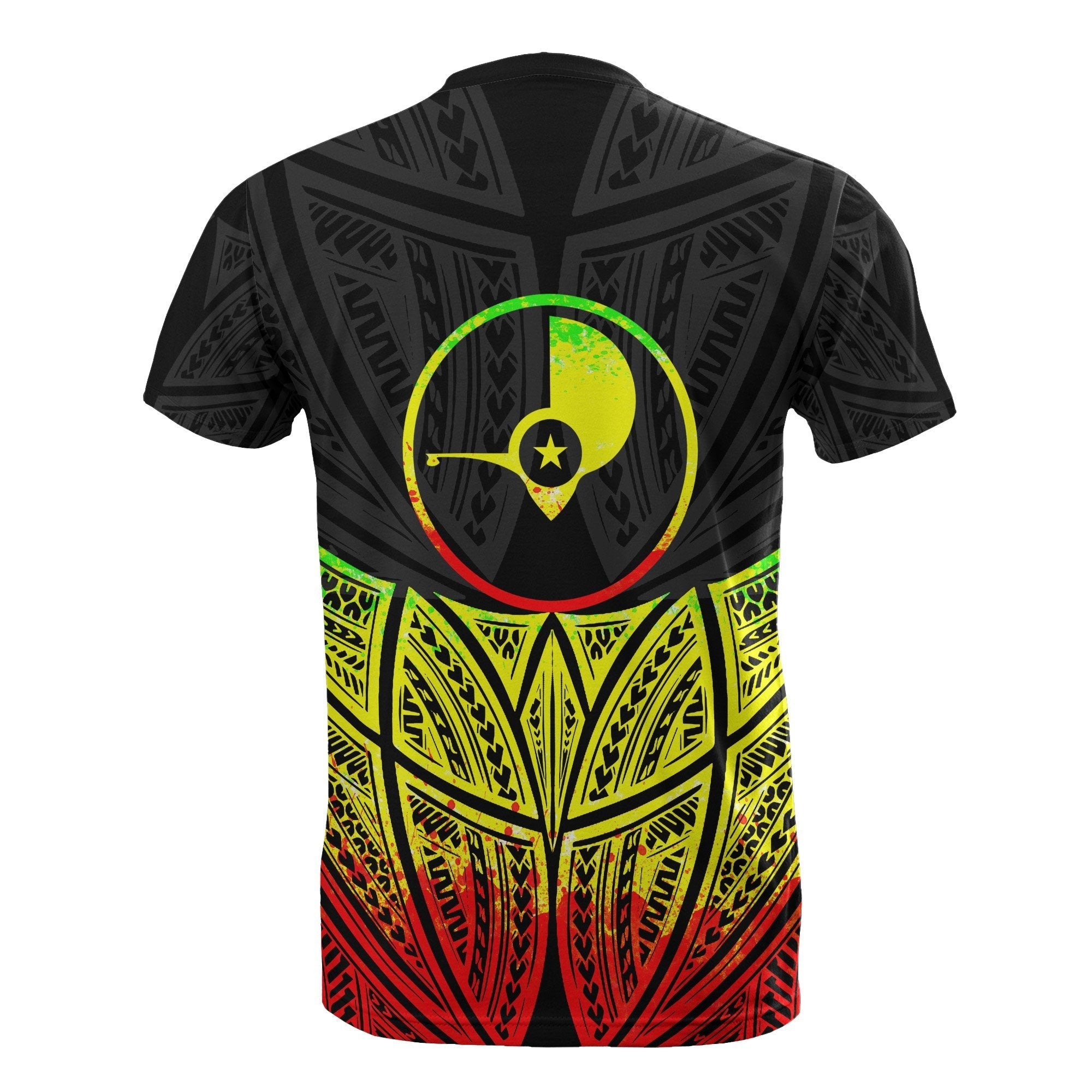 Vibe Hoodie Yap Polynesian T shirt Reggae Pride Map And Seal - Vibe Hoodie Shop