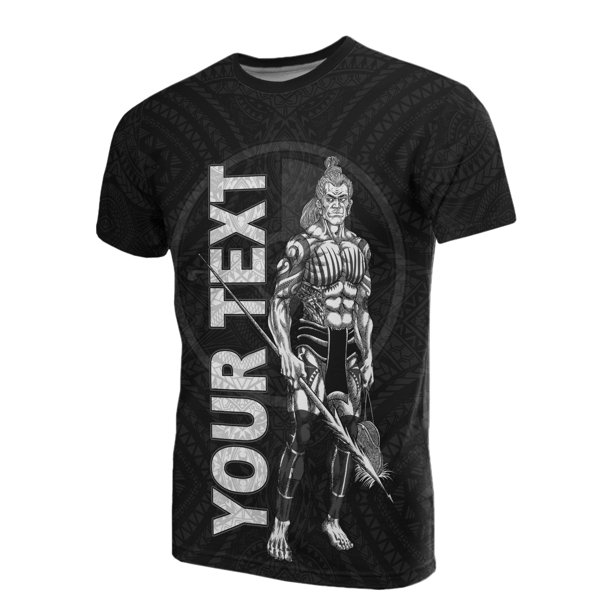 Vibe Hoodie Yap Custom Personalised Polynesian T shirt - Micronesia Yapese Warrior - Vibe Hoodie Shop