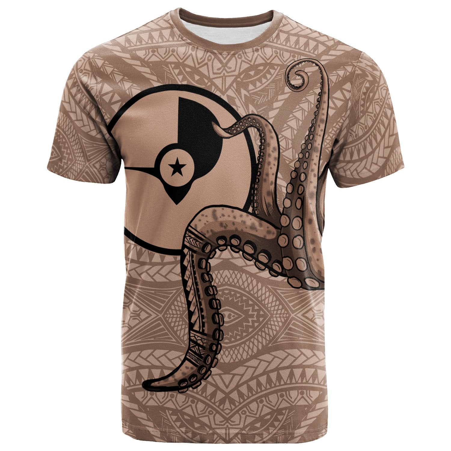 Vibe Hoodie Yap T shirt - Micronesia Octopus Tentacle - Vibe Hoodie Shop