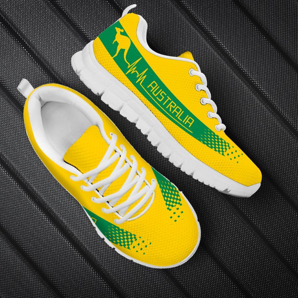 Sneakers - Kangaroo Shoes Heartbeat Australia Color - Vibe Hoodie Shop