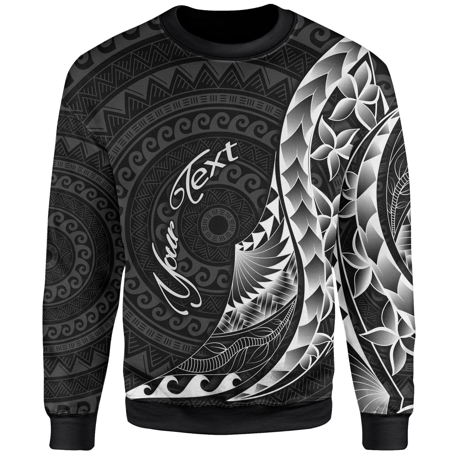 Tokelau Sweatshirt - Custom Personalised Polynesian Pattern Style - Vibe Hoodie Shop