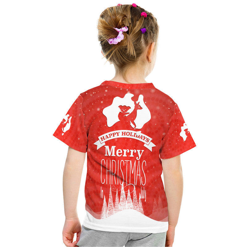 Australia T Shirt Yulefest Australian Xmas Tree Snow LT9 - Vibe Hoodie Shop