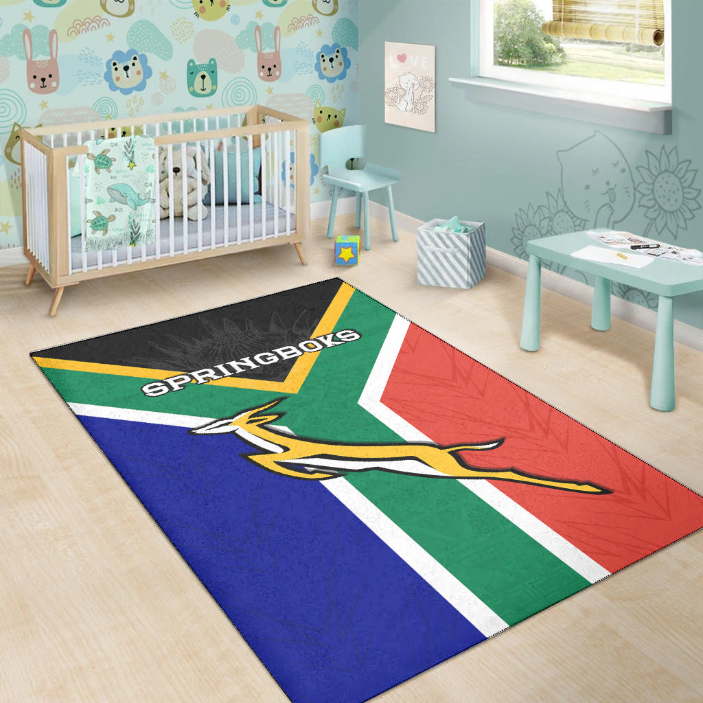 Springboks Passion Area Rug South Africa Rugby - Vibe Hoodie Shop