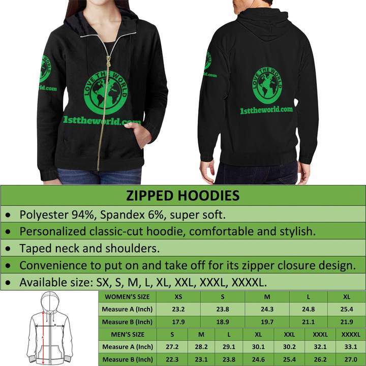 Tonga Zip Hoodie Golden Coconut - Vibe Hoodie Shop