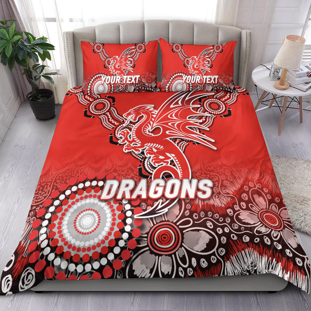 (Custom Personalised) Eels Rugby 2022 Aboriginal Art Bedding Set - - Vibe Hoodie Shop