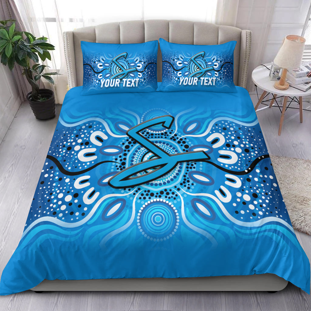 (Custom Personalised) Adelaide Strikers Aboriginal Cricket 2022 Bedding Set - - Vibe Hoodie Shop