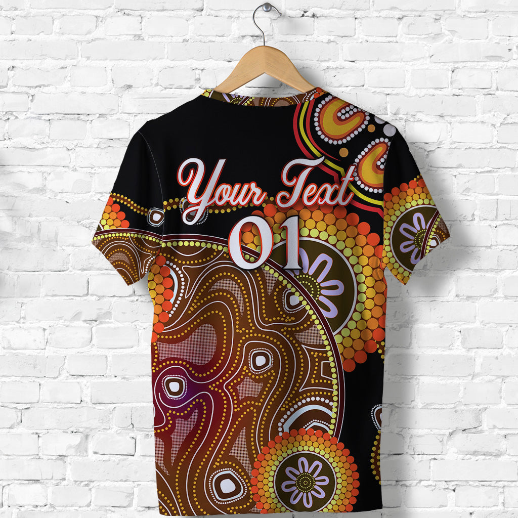 (Custom Personalised) Aboriginal T shirt Sun Rise Indigenous Vibes - Vibe Hoodie Shop