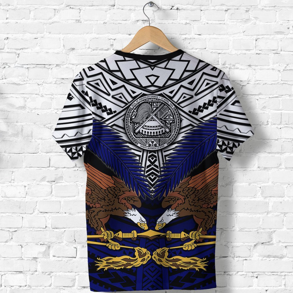 Seal of American Samoa T shirt Eagle - Vibe Hoodie Shop