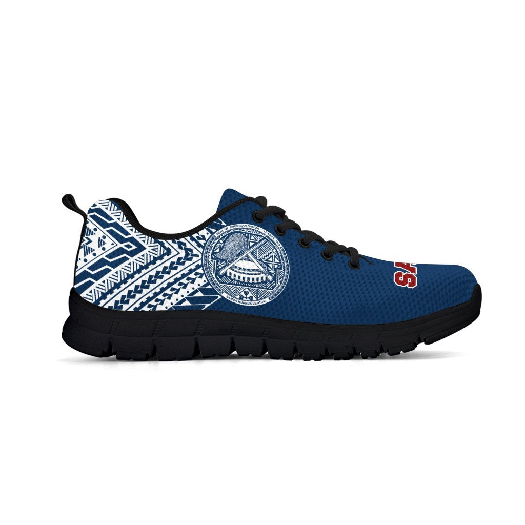 American Samoa Athletic Sneakers (Blue Version) - Vibe Hoodie Shop