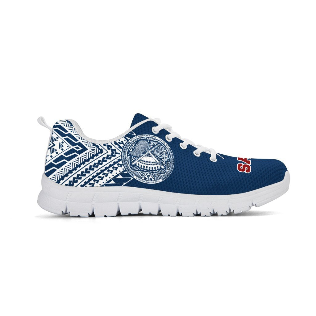 American Samoa Athletic Sneakers (Blue Version) - Vibe Hoodie Shop