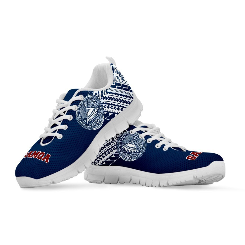 American Samoa Athletic Sneakers (Blue Version) - Vibe Hoodie Shop