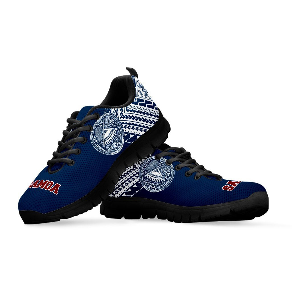 American Samoa Athletic Sneakers (Blue Version) - Vibe Hoodie Shop