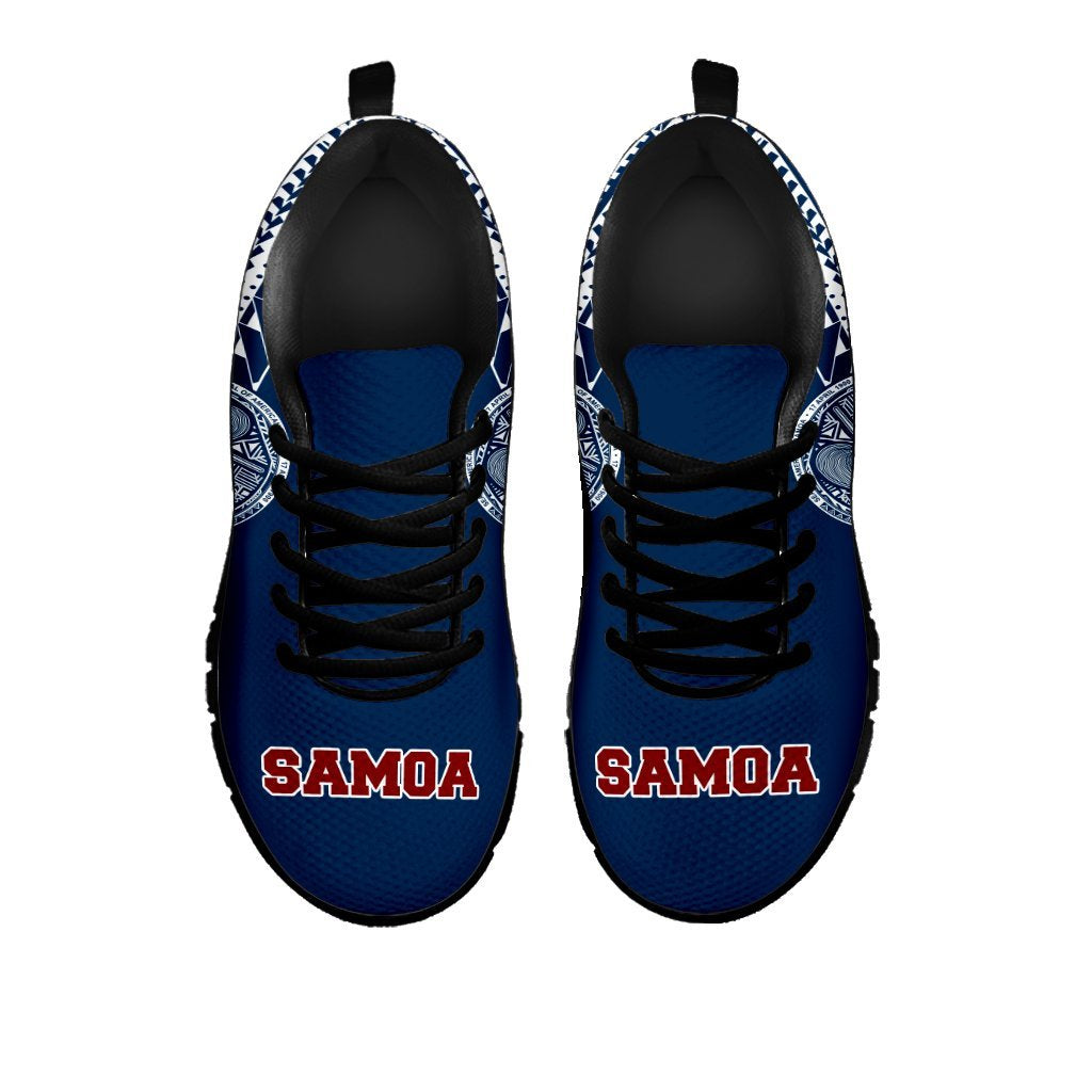 American Samoa Athletic Sneakers (Blue Version) - Vibe Hoodie Shop