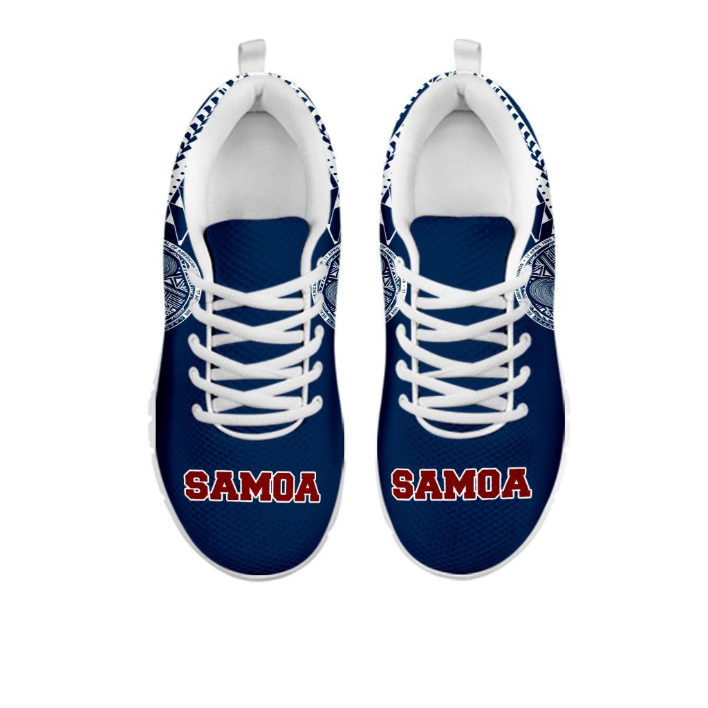 American Samoa Athletic Sneakers (Blue Version) - Vibe Hoodie Shop